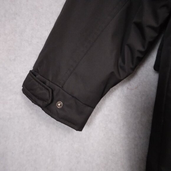 Aberdeen Collection | Men's Winter Coat Parka Front Zip/Snap Black | Size XL - Picture 5 of 10